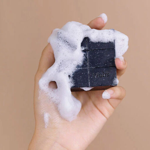 KLAIRS Gentle Black Sugar Charcoal Soap 100g - Image 2