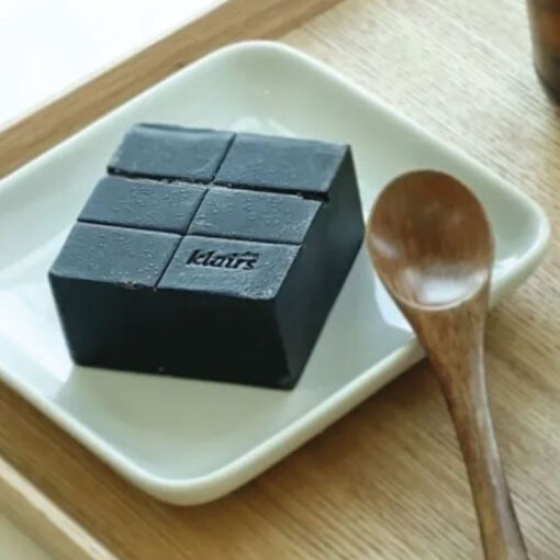 KLAIRS Gentle Black Sugar Charcoal Soap 100g - Image 3