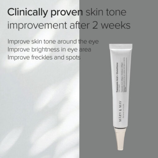 Mary&May Tranexamic Acid+Glutathion Eye Cream 12g (Mini) (In Bangladesh) - Image 2