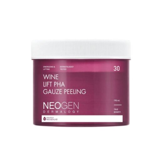 NEOGEN DERMALOGY WINE LIFT PHA GUAZE PEELING 190ML (30 PADS) - Image 2