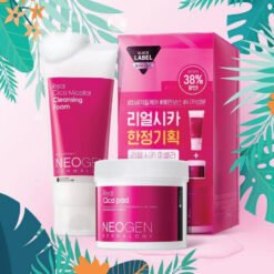 NEOGEN Real Cica Pad 90 Sheets + Real Cica Micellar Cleansing Foam set (In Bangladesh)