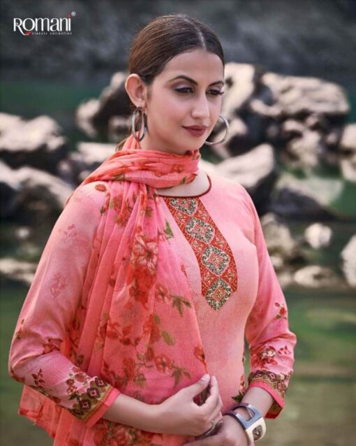 Romani Kiara Vol 2 Latest Digital Printed Suits - Image 2