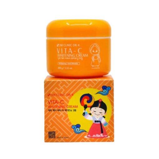 3W Clinic DR.K Vita-C Whitening Cream 100g - Image 2