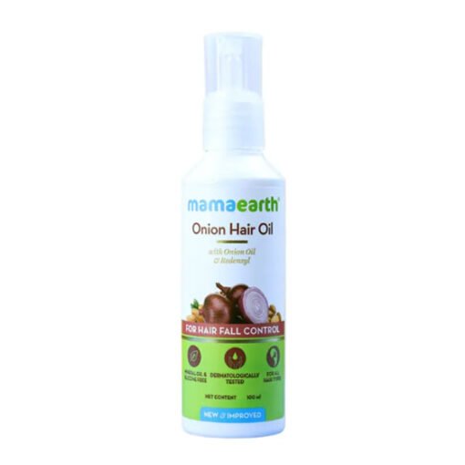 Mamaearth Onion Hair Oil For Hair Fall Control 100ml