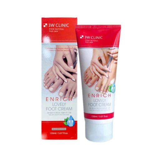 3W Clinic Enrich Lovely Foot Cream 150ml - Image 2