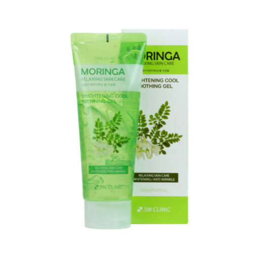 3W Clinic Moringa Brightening Cool Soothing Gel 160ml - Image 2