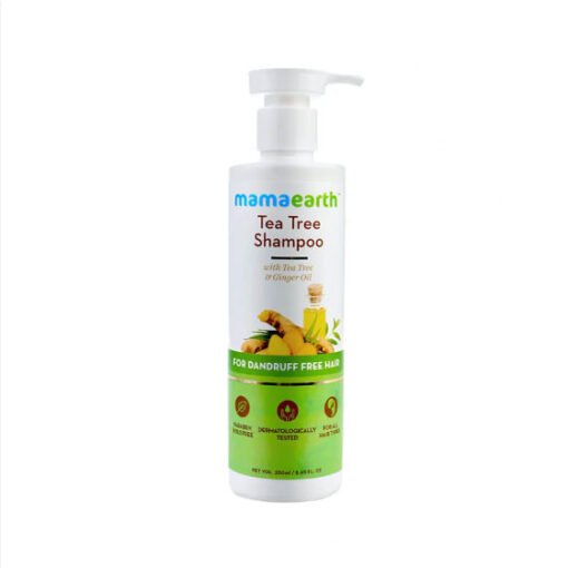 Mamaearth Tea Tree Shampoo For Dandruff Free Hair 250ml