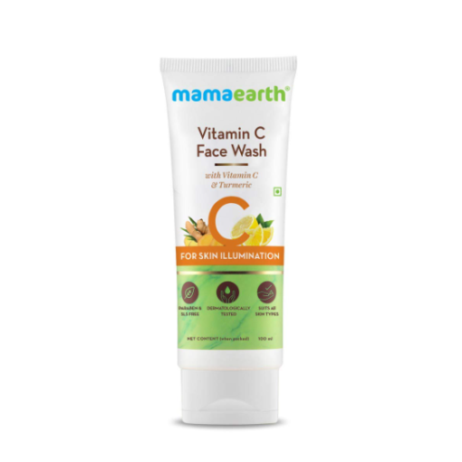 Mama Earth Vitamin C Face Wash 100ml - Image 2