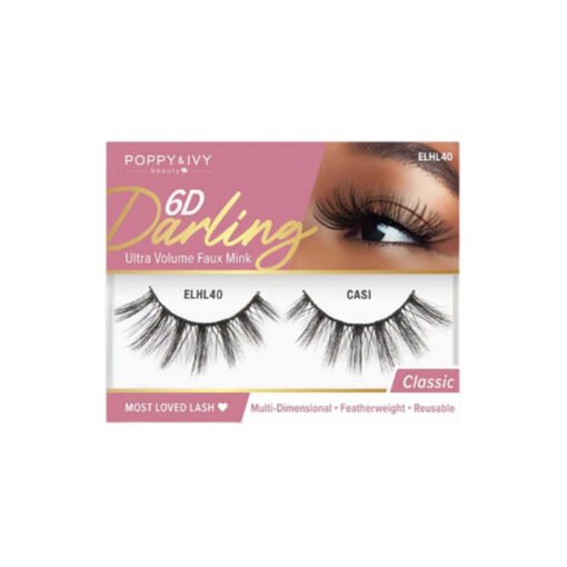 Absolute New York 6D Darling Ultra Volume Faux Mink Eye Lashes ELHL40 Casi