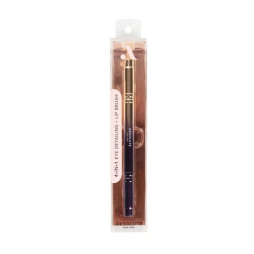 Absolute New York 4-in-1 Eye Detailing Plus Lip Brush - ABMB27 - Image 2