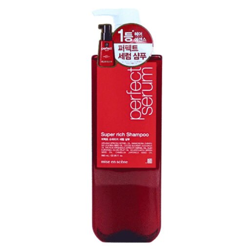 Mise En Scene Perfect Super Rich Serum Shampoo 680ml (In Bangladesh) - Image 2