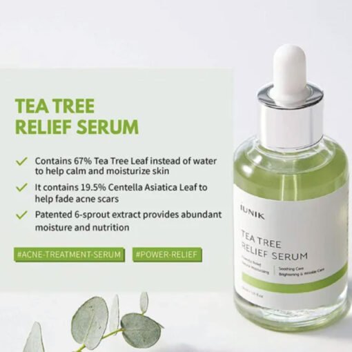 iUNIK Tea Tree Relief Serum 50ml (In Bangladesh) - Image 3