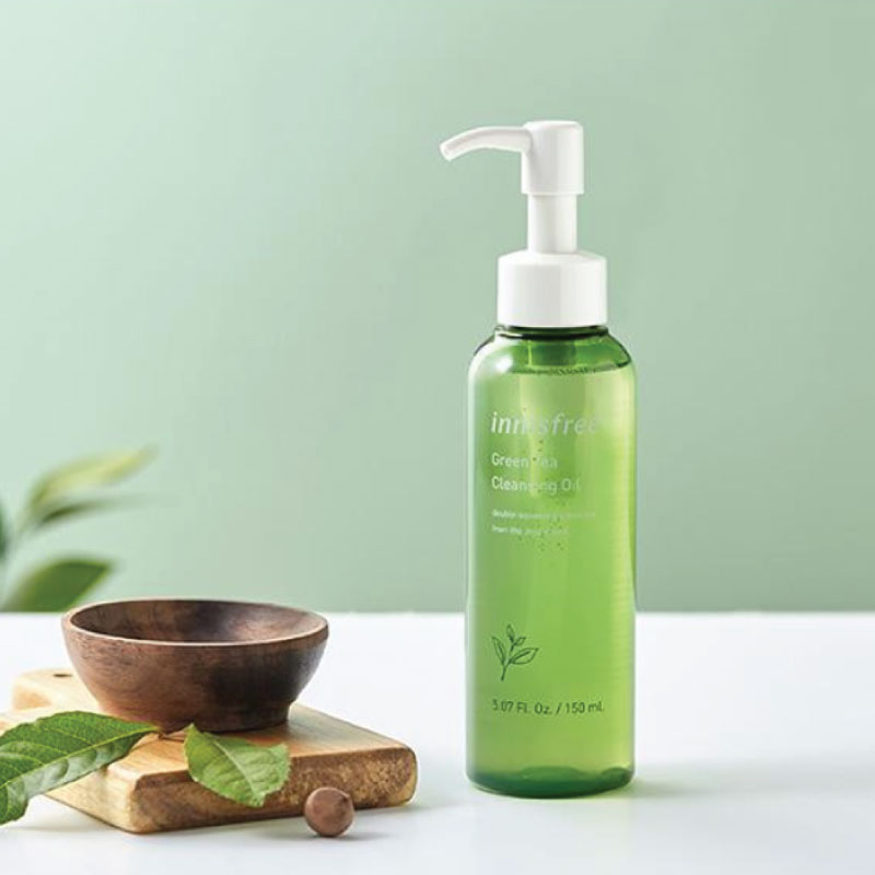 innisfree green tea cleansing oil 150ml - Image 2