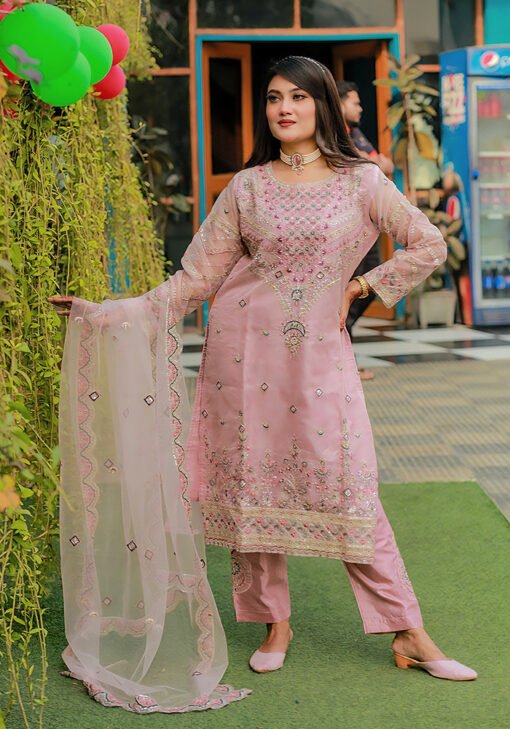 Exclusive Pakistani Three-Piece Collection 2025 - Image 6